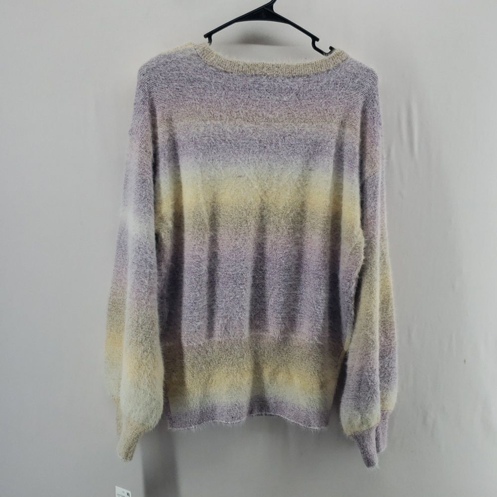 INC International Concepts Fuzzy Space Dyed Sweater Size Large Cozy (AN) - Picture 8 of 8